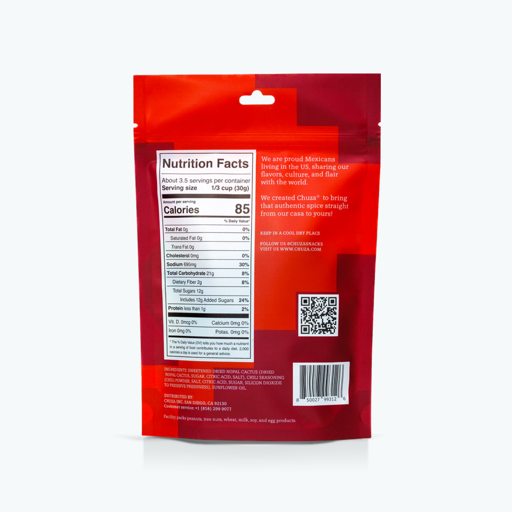 Dried Cactus with Chili-Seasoning