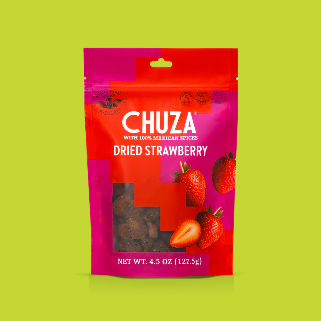 Dried Strawberry with Chili Seasoning