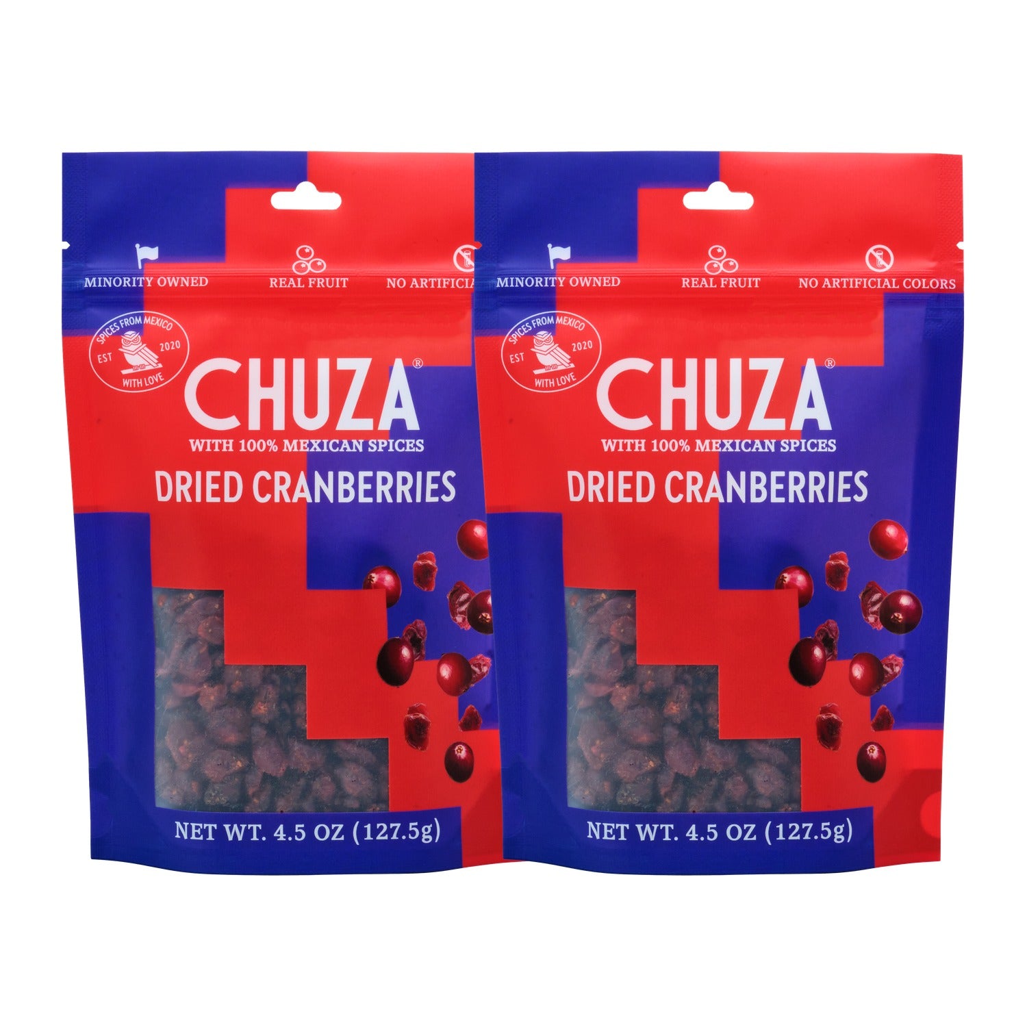 Dried Cranberry with Chili-Seasoning — 2 Pack
