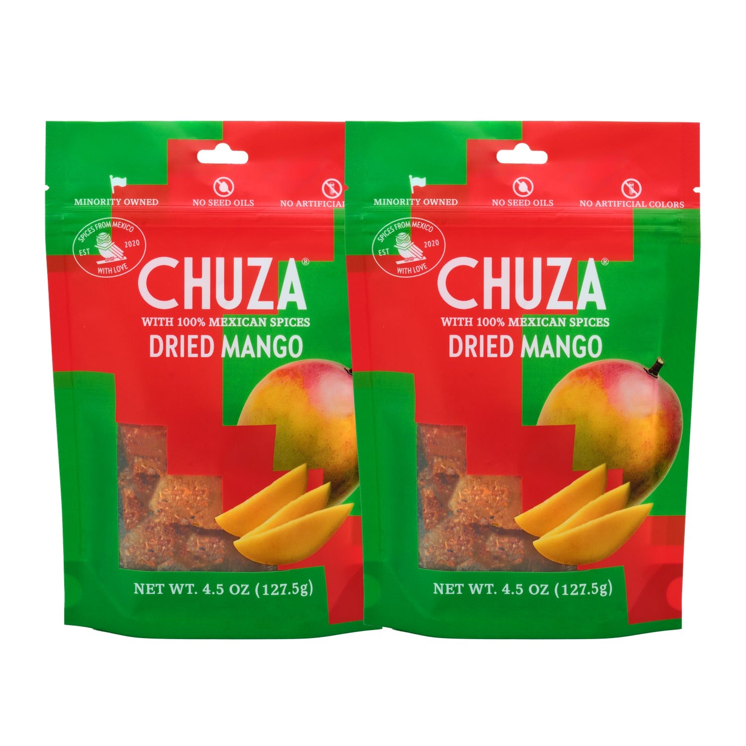 Dried Mango with Chili-Seasoning — 2 Pack