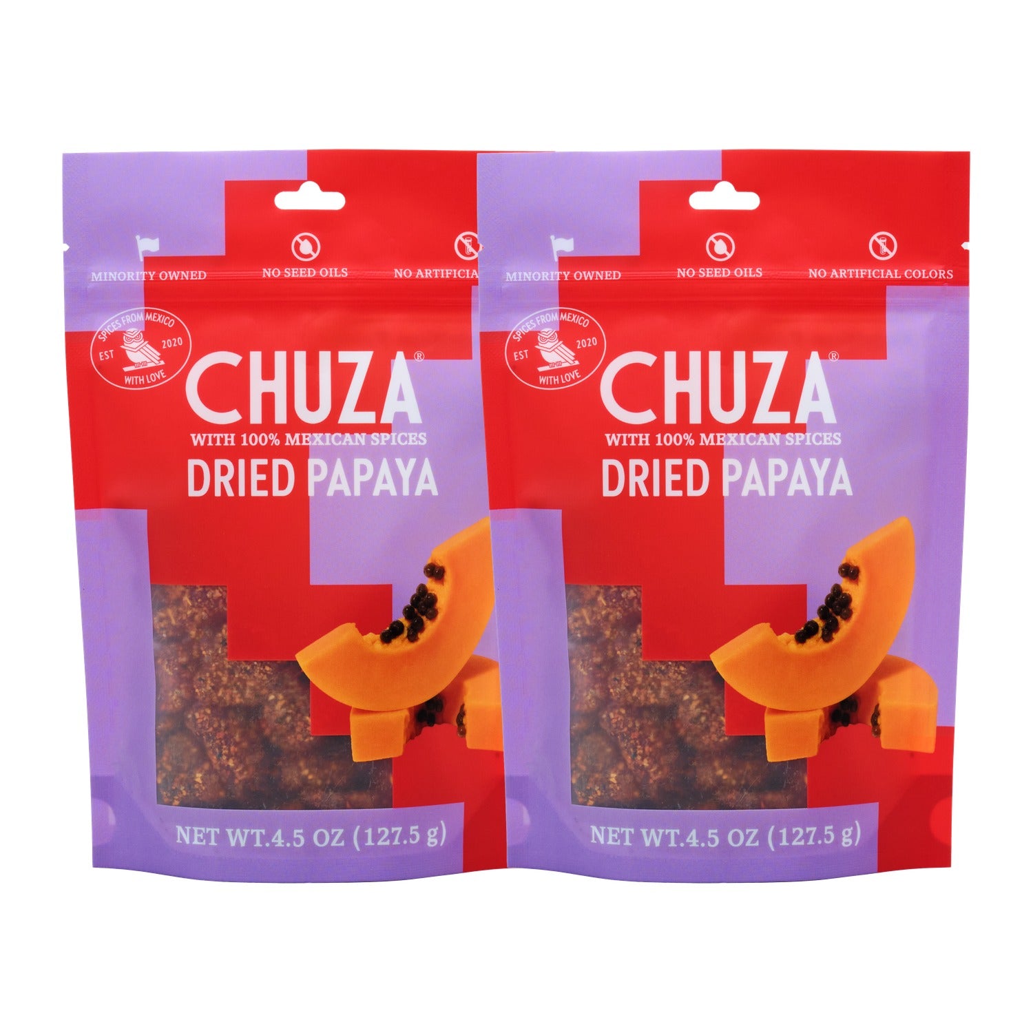 Dried Papaya — 2 Pack