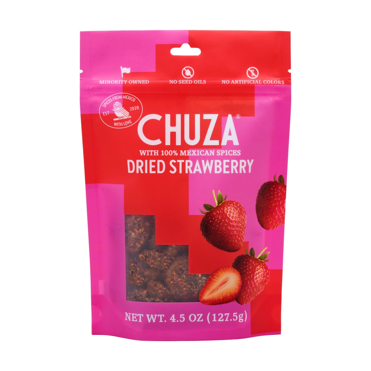 Dried Strawberry with Chili Seasoning — 1 Pack