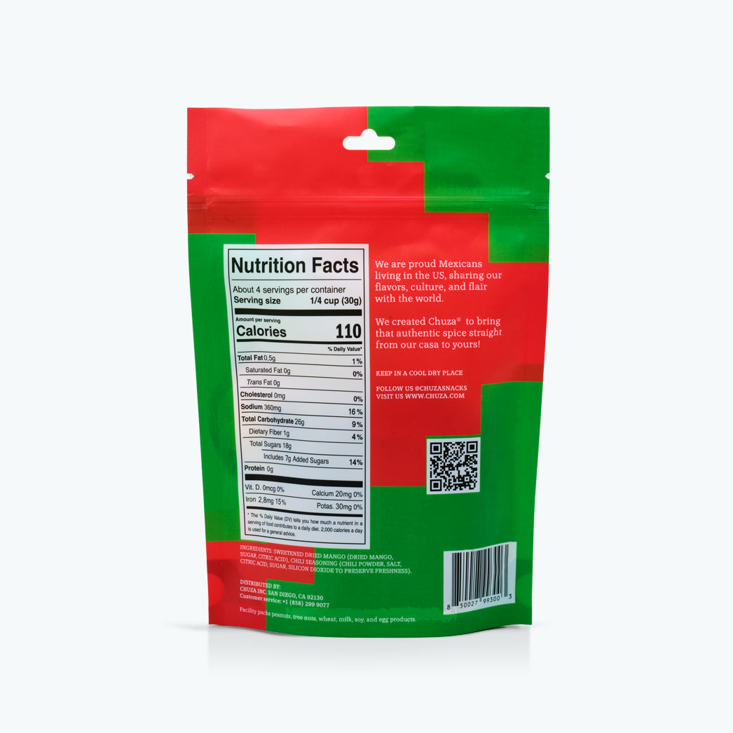 Dried Mango with Chili-Seasoning