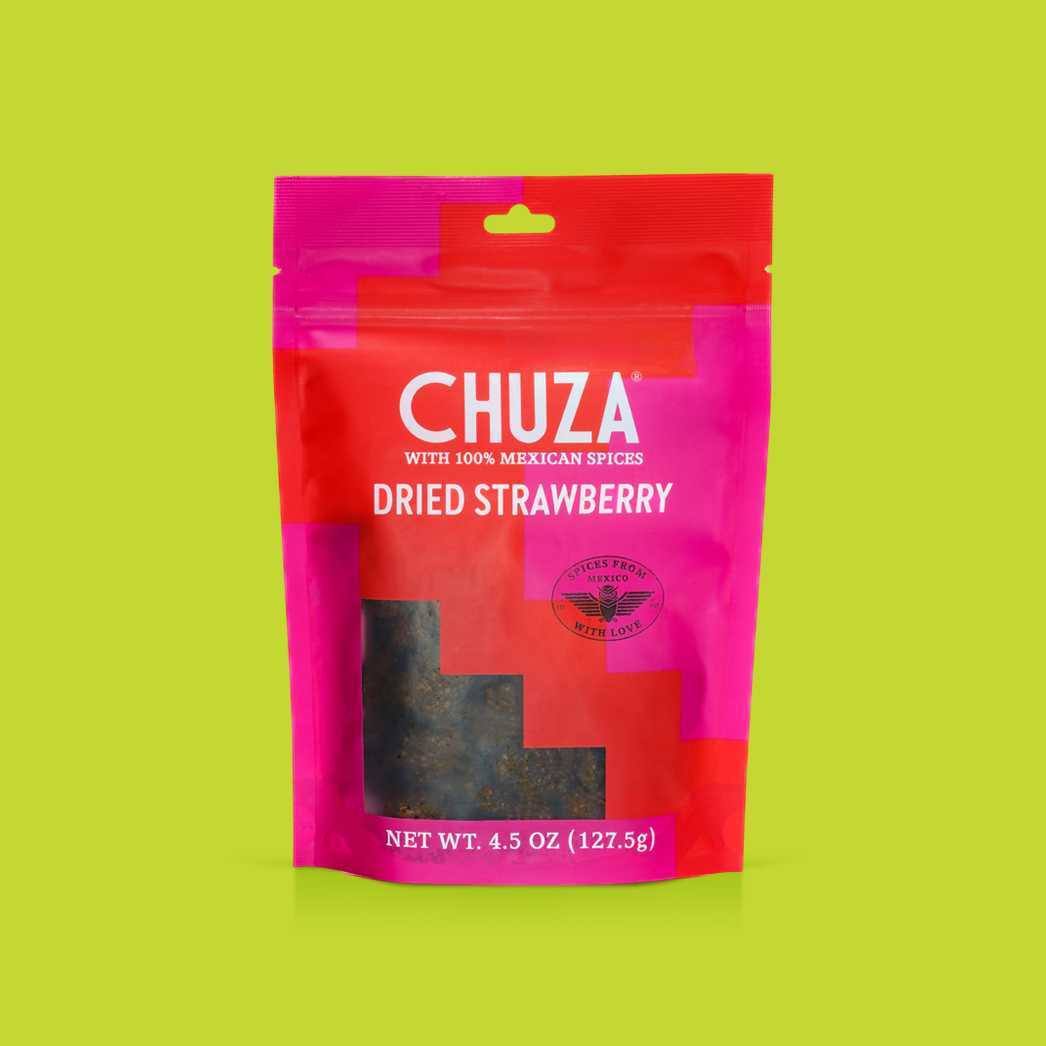 Dried Strawberry with Chili Seasoning